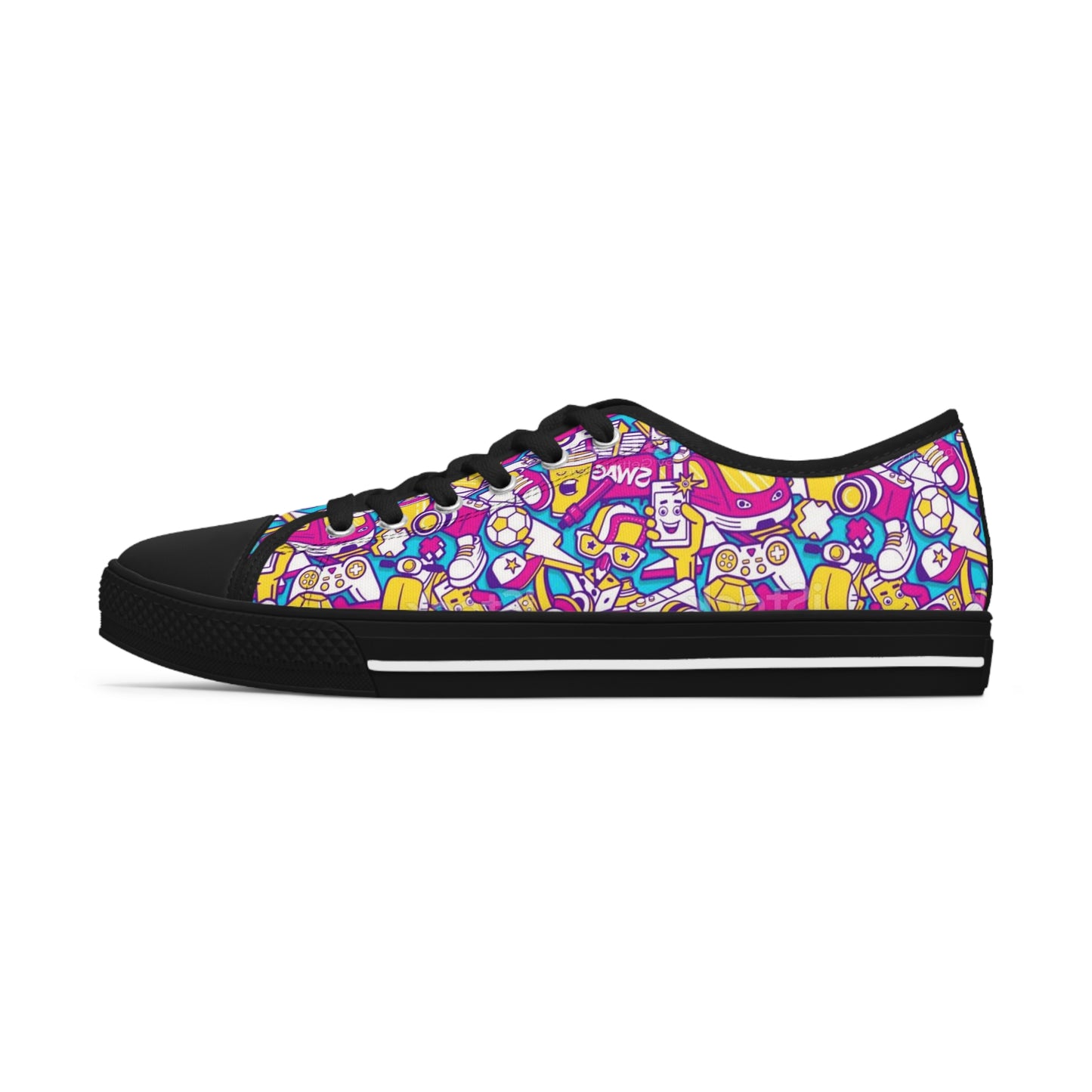 Converse Low Profile Unisex Sneaker by Graffeetti Footwear, Converse Profile Sneakers