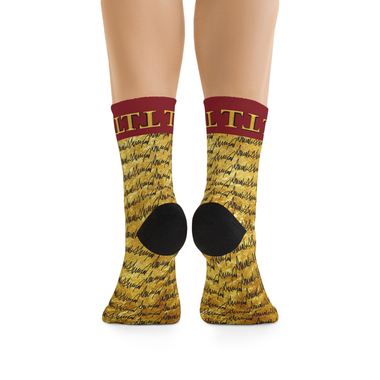 Socks, Poly Blend Sport Socks, Graffeetti FööTwear Universal Size, Unisex, Donald J Trump Collection