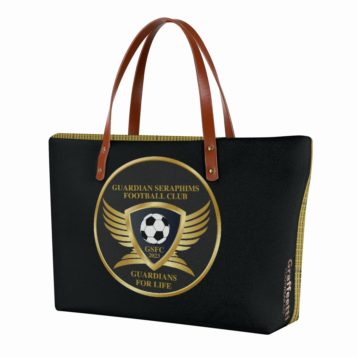 Women's Tote Bag | Diving Cloth, Book bag, Beach Bag, Shoulder Bag, Made for Guardian Seraphims FC by Graffeetti Footwear Co.