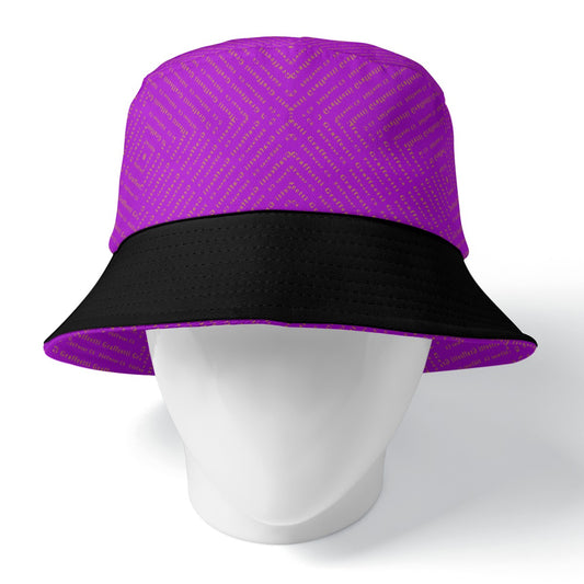 Bucket Hat, Double Sided Printing, Reversible Hats, by Graffeetti Footwear Co.