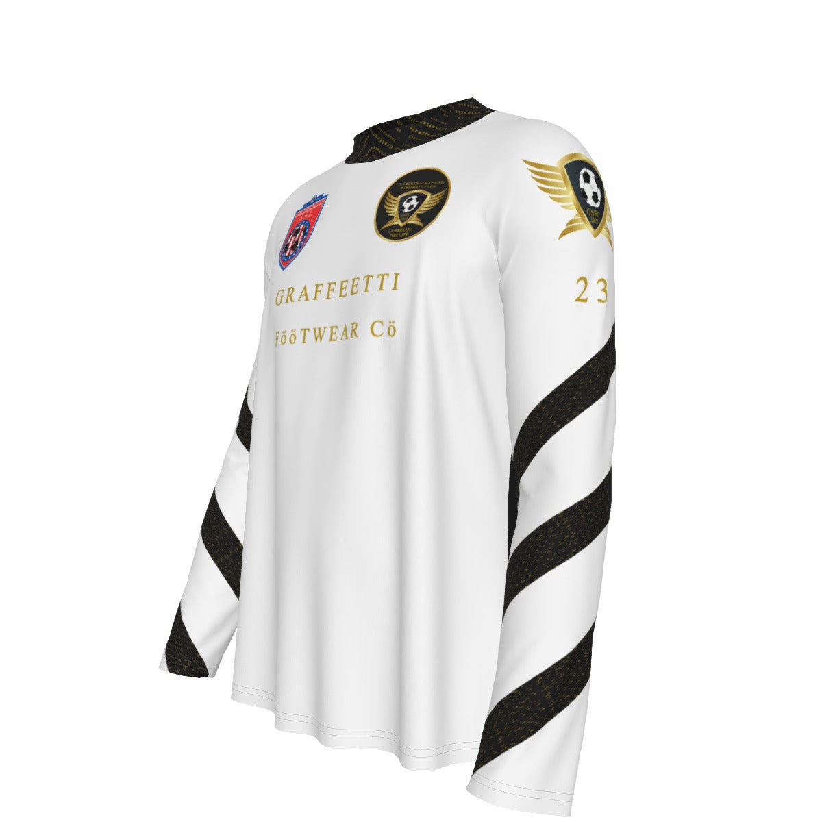 Long Sleeve Tight Surf Goalie Jersey, Guardian Seraphims FC by Graffeetti Footwear Co