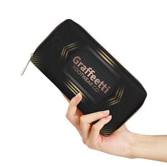 Mini Purse, Wallet with Zipper by Graffeetti Footwear Co.