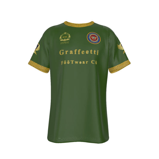 Men's T-shirt Microfiber, Activewear Sport Jersey, Guardian Seraphims FC, by Graffeetti Footwear Co