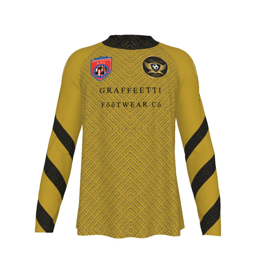 Long Sleeve Tight Surf Goalie Jersey, Guardian Seraphims by Graffeetti Footwear Co.