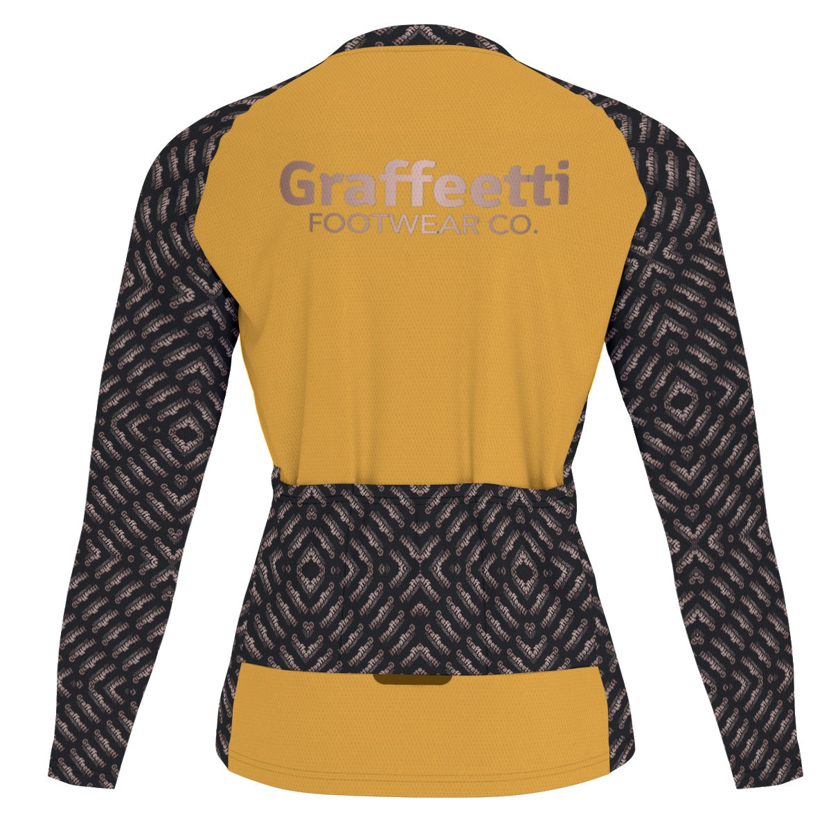 Raglan Men's Cycling Jersey With Long Sleeve, Graffeetti Footwear