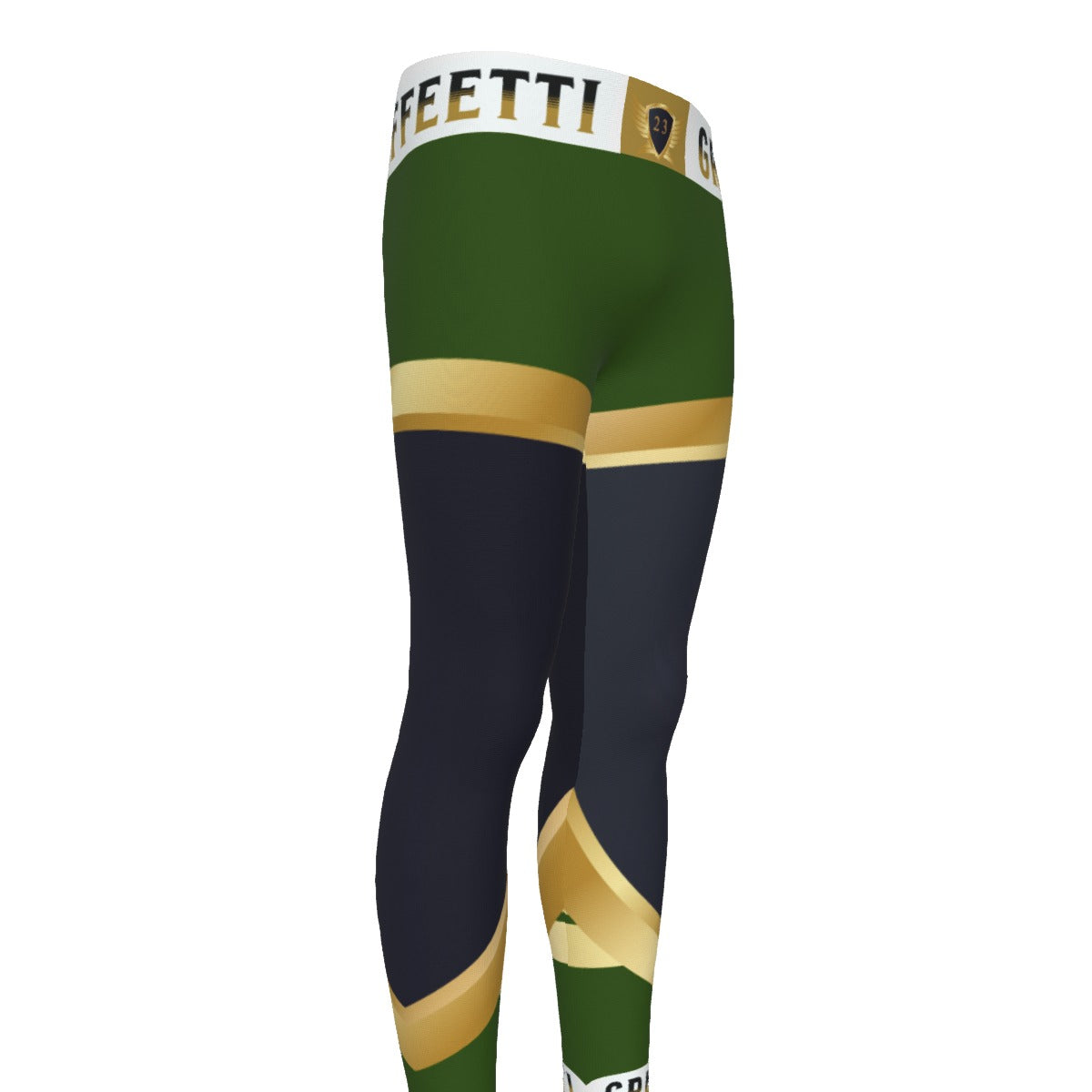 Men's leggings, Goalie Pants for Guardian Seraphims FC, made by Graffeetti Footwear Co.