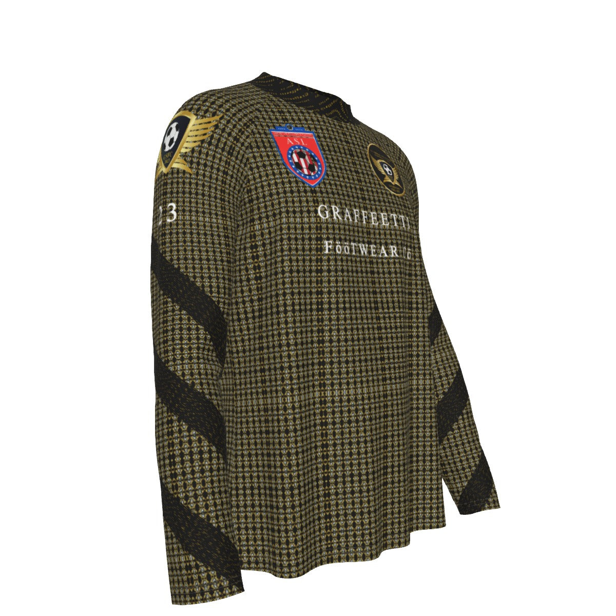 Long Sleeve Tight Surf Goalie Jersey, Guardian Seraphims FC by Graffeetti Footwear Co.