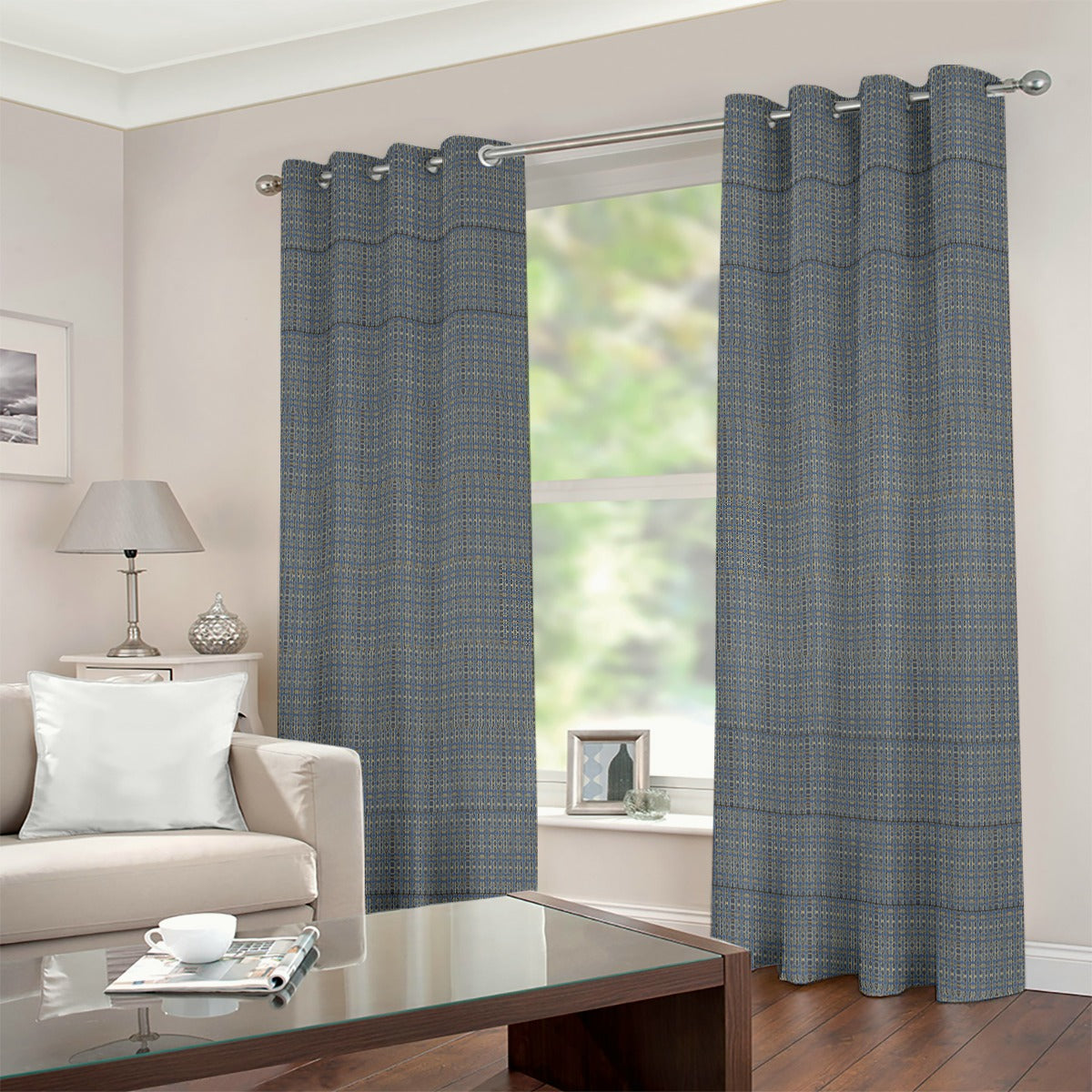 Grommet Curtains (Small Size) Made for Guardian Seraphims by Graffeetti Footwear Co.