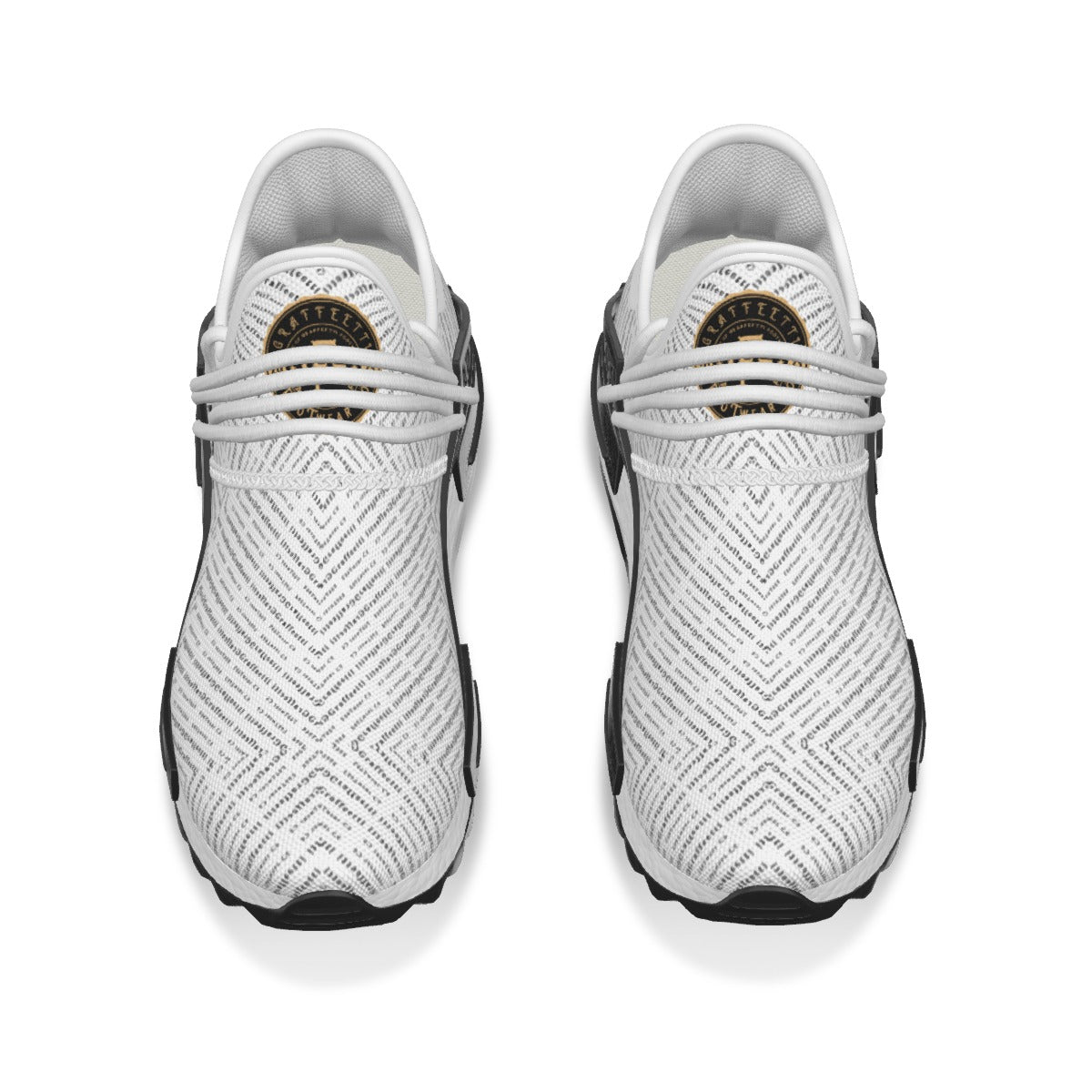 Men's Mesh Sneakers, NRD-1 Profile, by Graffeetti Footwear co.