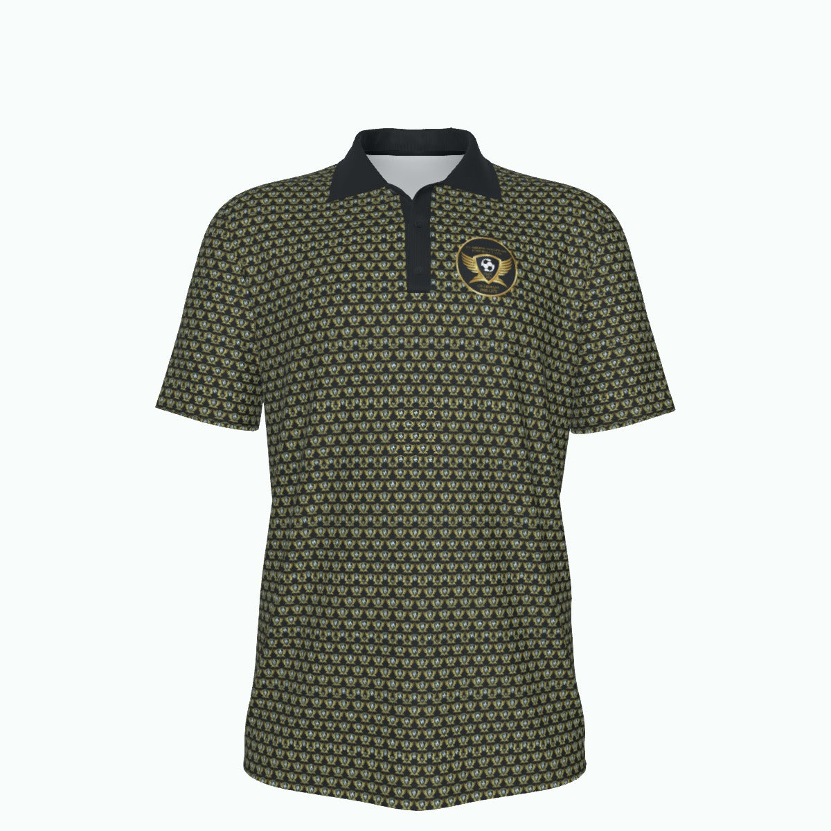 Unisex Polo Collar Jersey Guardian Seraphims by Graffeetti Footwear Co.