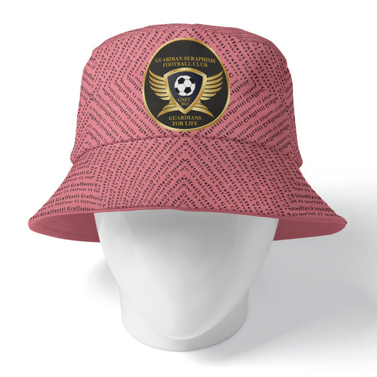 Bucket Hat, Double Sided Printing, Reversible Hats, Guardian Seraphims FC by Graffeetti Footwear Co.