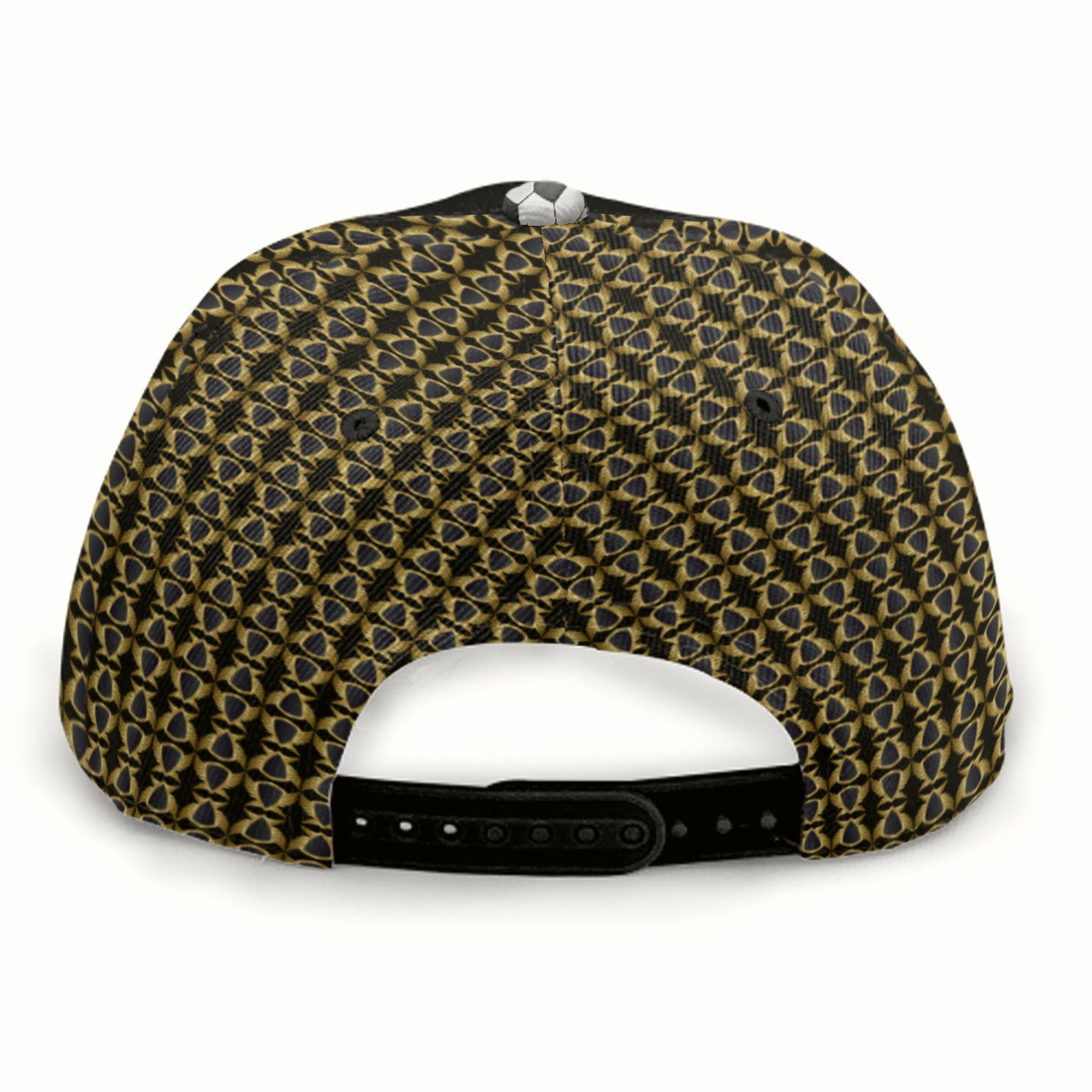 Baseball Cap, Gold Hat with Flat Brim for Guardian Seraphims FC by Graffeetti Footwear Co.