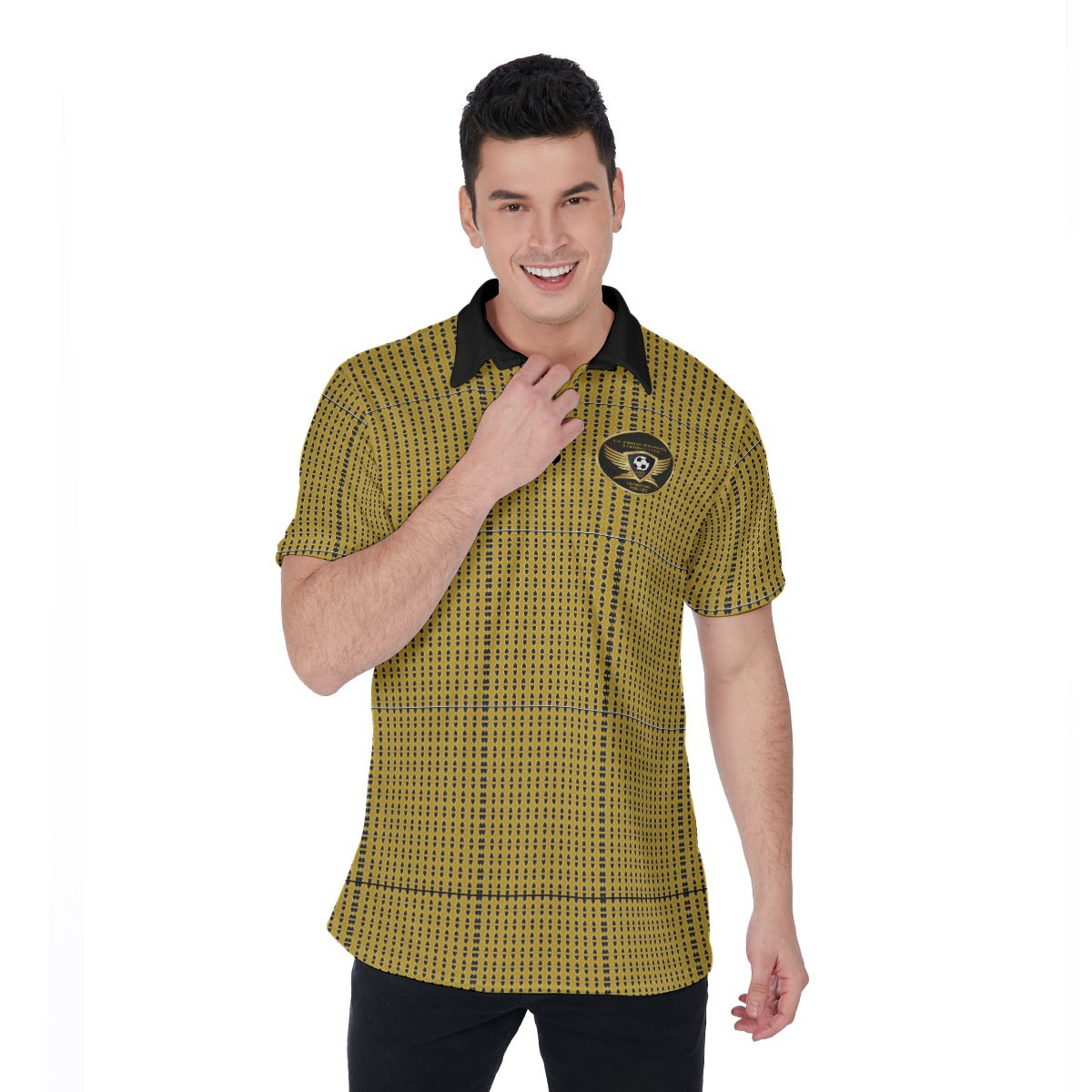 Men's Polo Shirt, Guardian Seraphims Team Shirt, Made by Graffeetti Footwear Co.