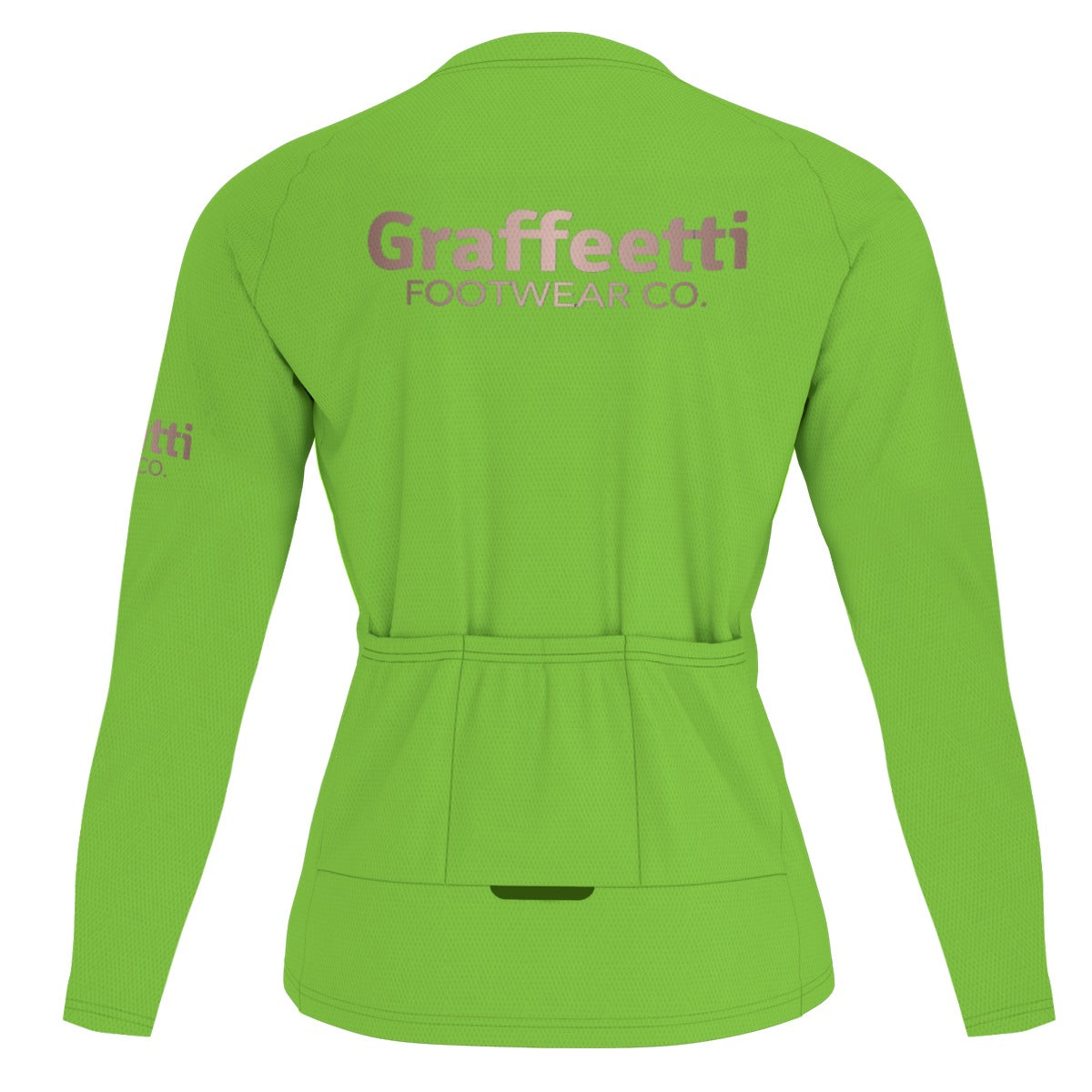 Raglan Men's Cycling Jersey With Long Sleeve, Graffeetti Footwear