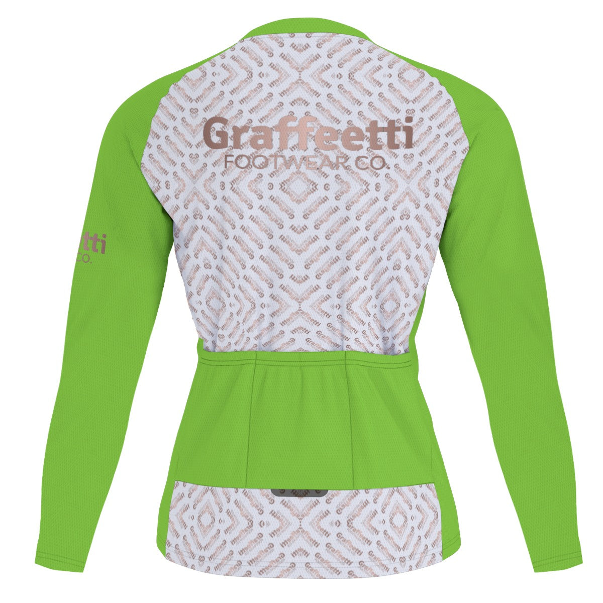 Raglan Men's Cycling Jersey With Long Sleeve, Graffeetti Footwear