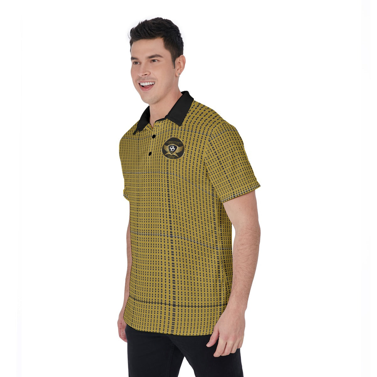 Men's Polo Shirt, Guardian Seraphims Team Shirt, Made by Graffeetti Footwear Co.