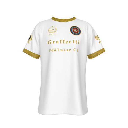 Men's T-shirt Microfiber, Activewear Sport Jersey, Guardian Seraphims FC, by Graffeetti Footwear Co