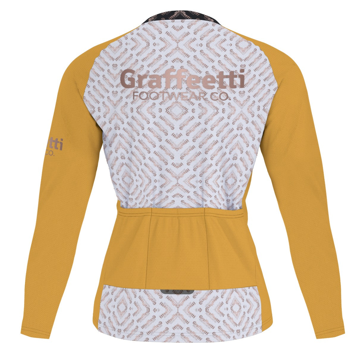 Raglan Men's Cycling Jersey With Long Sleeve, Graffeetti Footwear