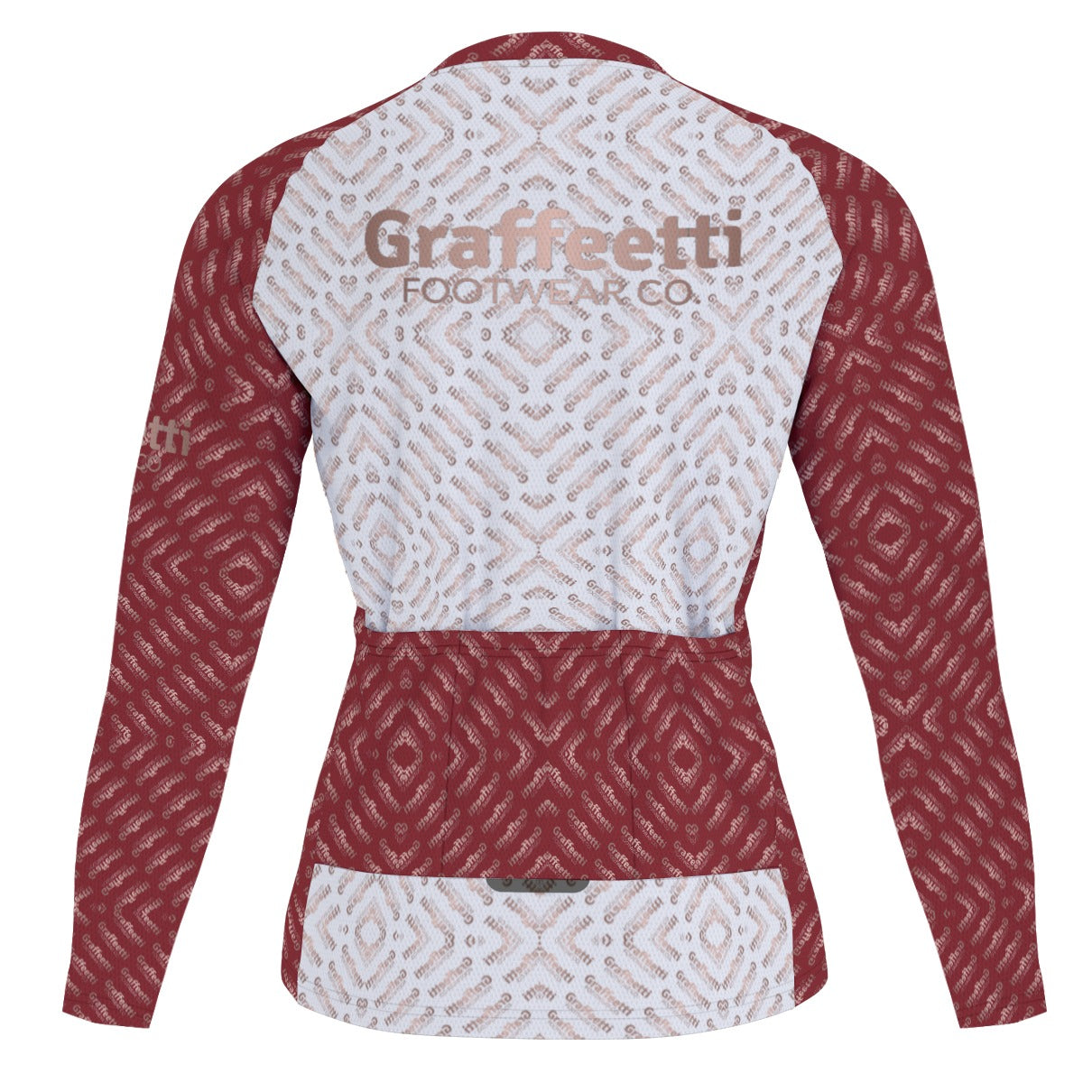 Raglan Men's Cycling Jersey With Long Sleeve, Graffeetti Footwear