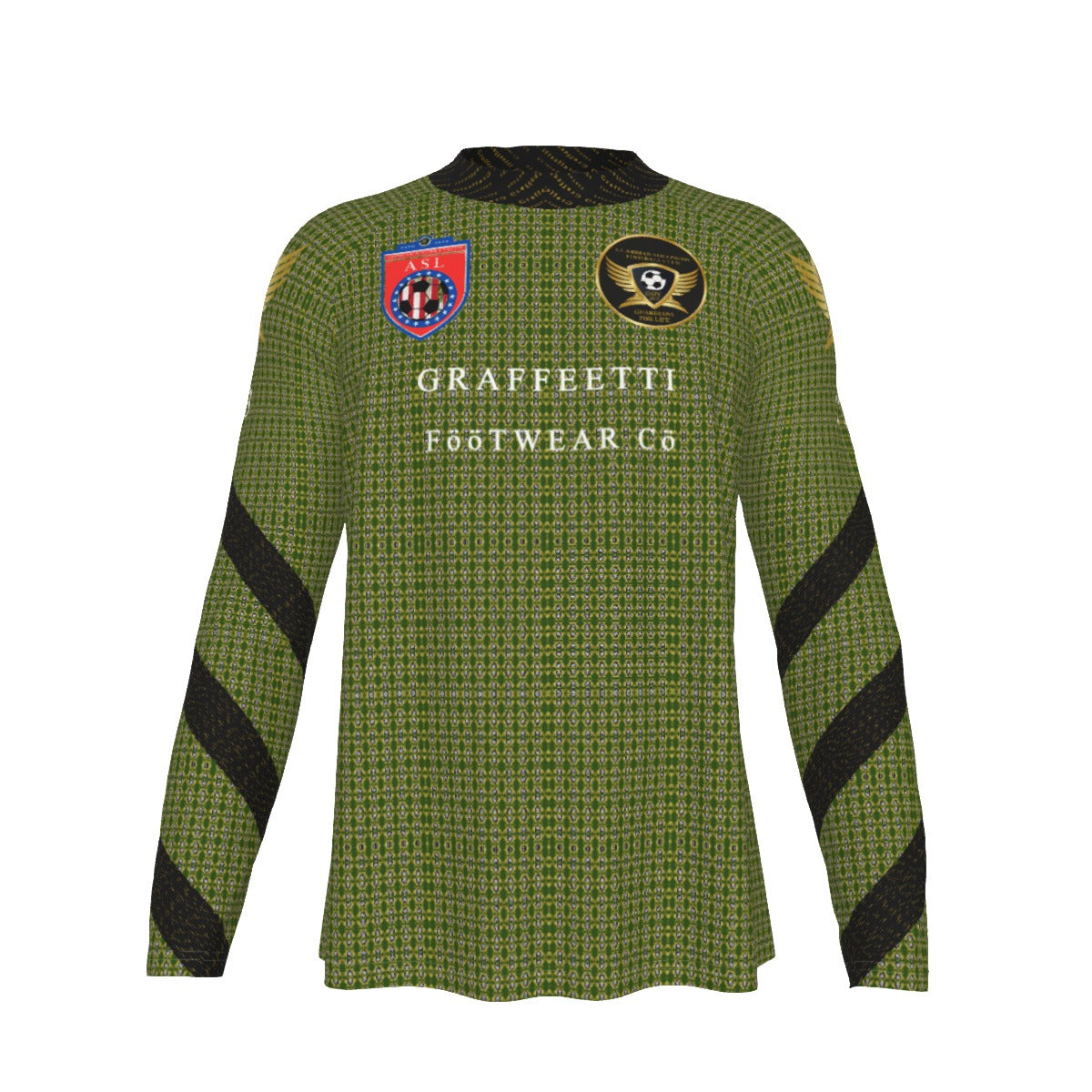 Long Sleeve Tight Surf Goalie Jersey, Guardian Seraphims FC by Graffeetti Footwear Co.