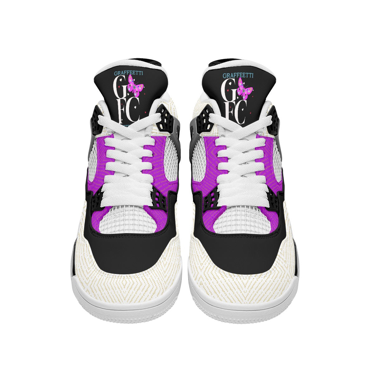 Jordon 4 Air Cushion Basketball Shoes GJ4, by Graffeetti Footwear Co. Women's Collection