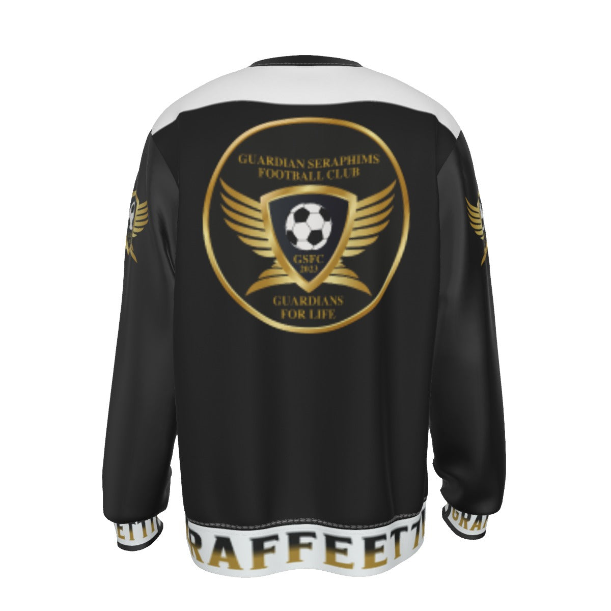 Heavy Fleece Sweatshirt, Guardian Seraphims FC Made by Graffeetti Footwear Co.