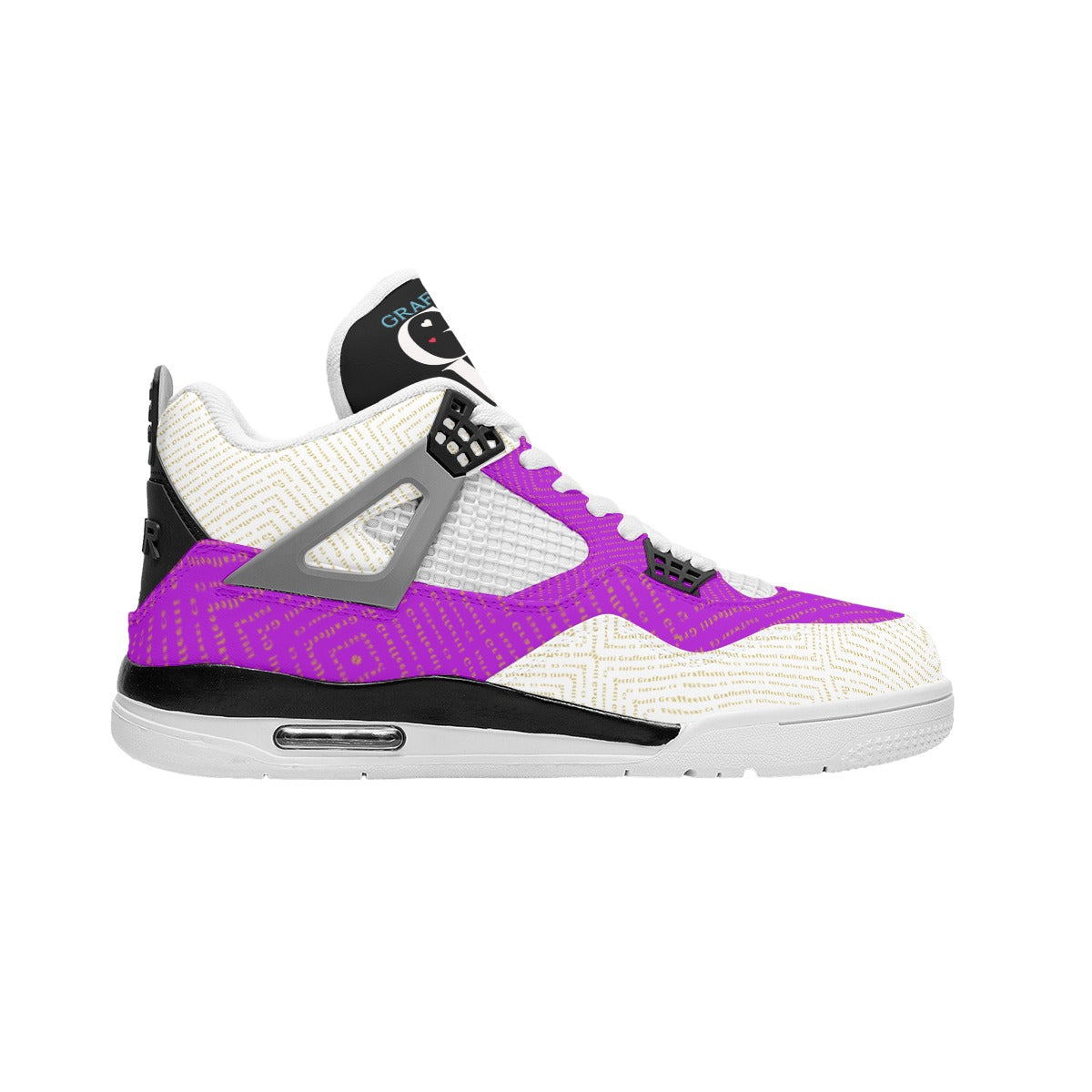 Jordon 4 Air Cushion Basketball Shoes GJ4, by Graffeetti Footwear Co. Women's Collection