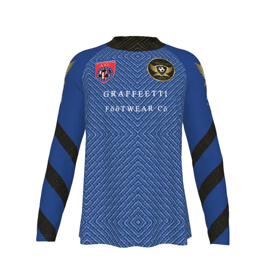 Long Sleeve Tight Surf Goalie Jersey, Guardian Seraphims by Graffeetti Footwear Co.