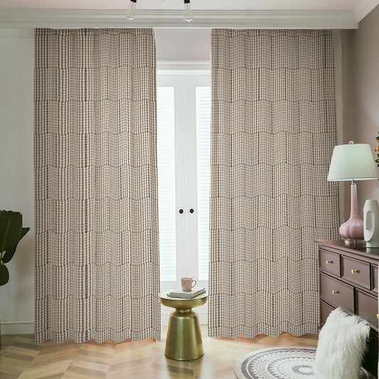 Blackout Curtains with Hooks | 265(gsm) Guardian Seraphim FC by Graffeetti Footwear in White