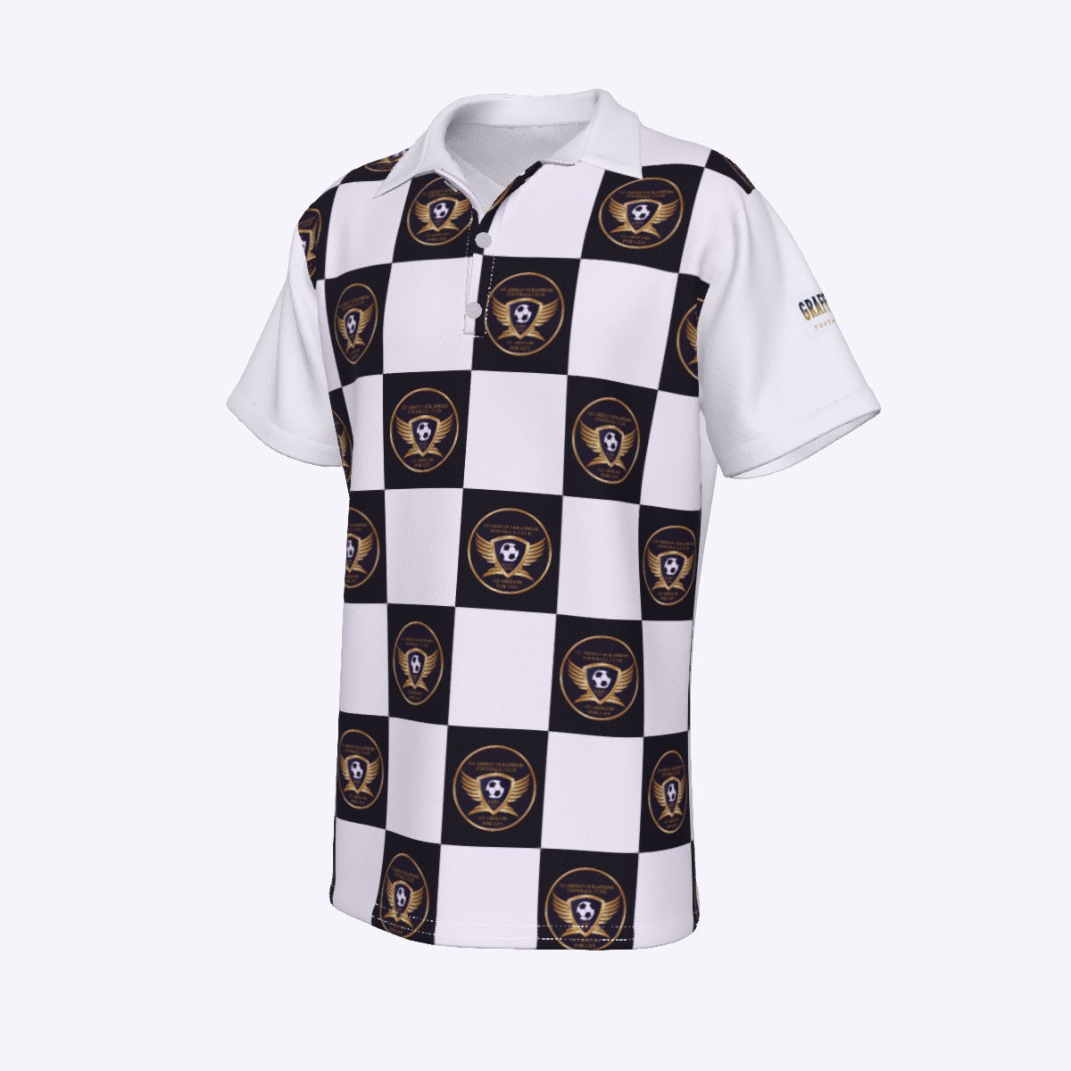 Unisex Polo Shirt Guardian Seraphims FC by Graffeetti Footwear Co.