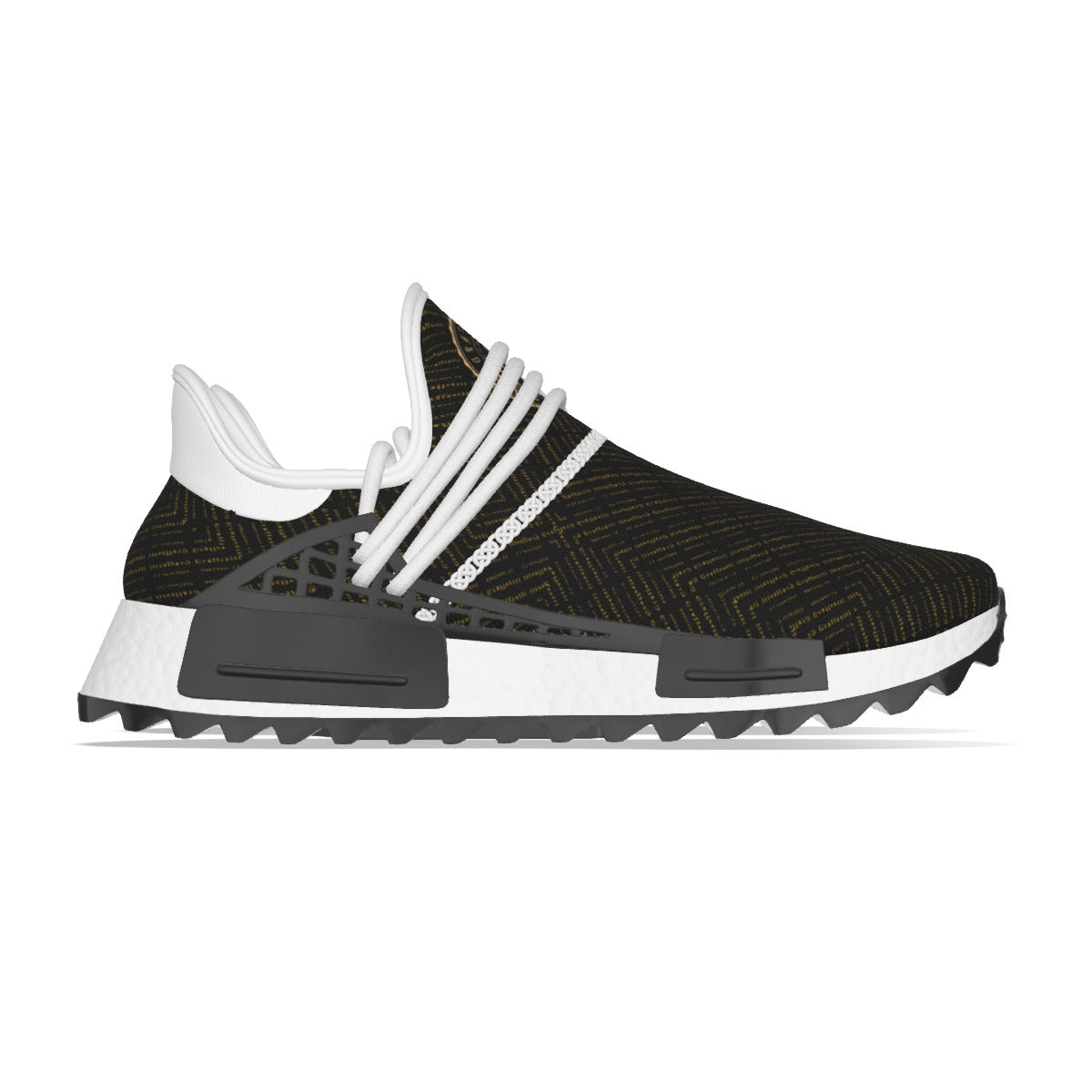 Men's Mesh Sneakers, NRD-1 Profile, by Graffeetti Footwear co.