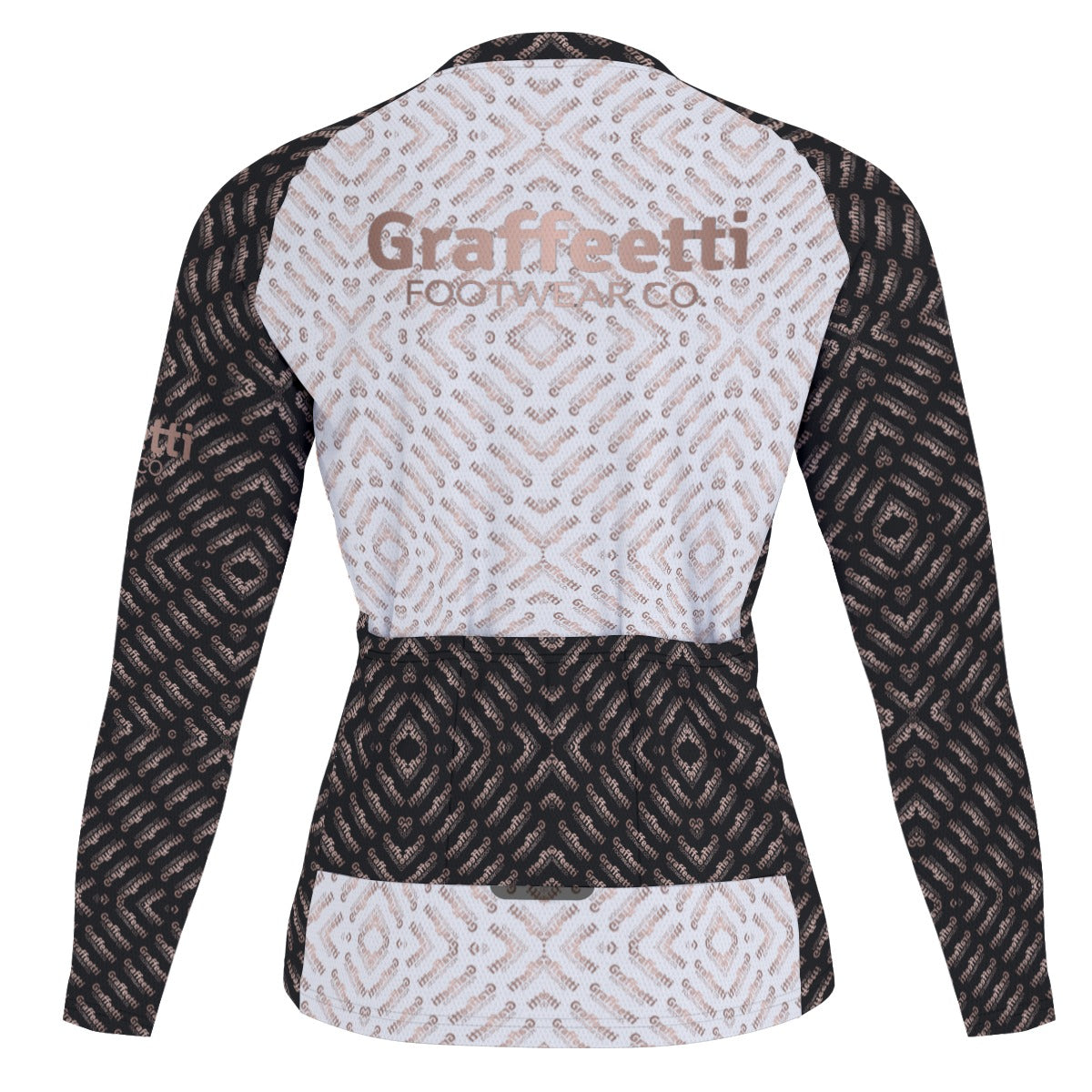 Raglan Men's Cycling Jersey With Long Sleeve, Graffeetti Footwear