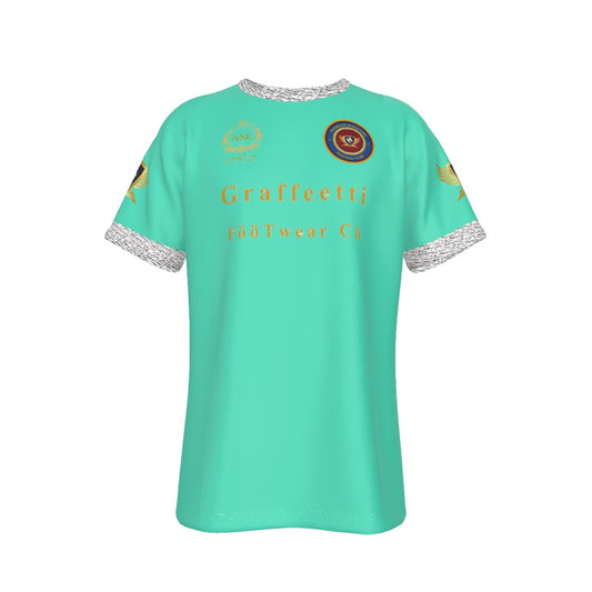 Men's T-shirt Microfiber, Activewear Sport Jersey, Guardian Seraphims FC, by Graffeetti Footwear Co.