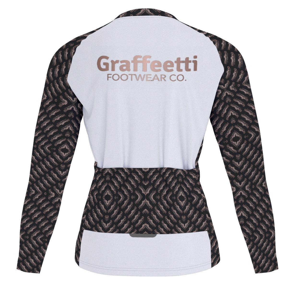 Raglan Men's Cycling Jersey With Long Sleeve, Graffeetti Footwear