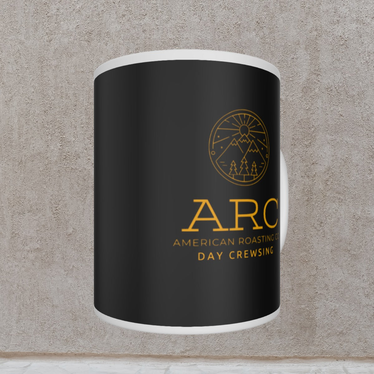 Coffee or tea mugs,"DAY CREWSING, American Roasting Company