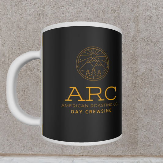 Coffee or tea mugs,"DAY CREWSING, American Roasting Company