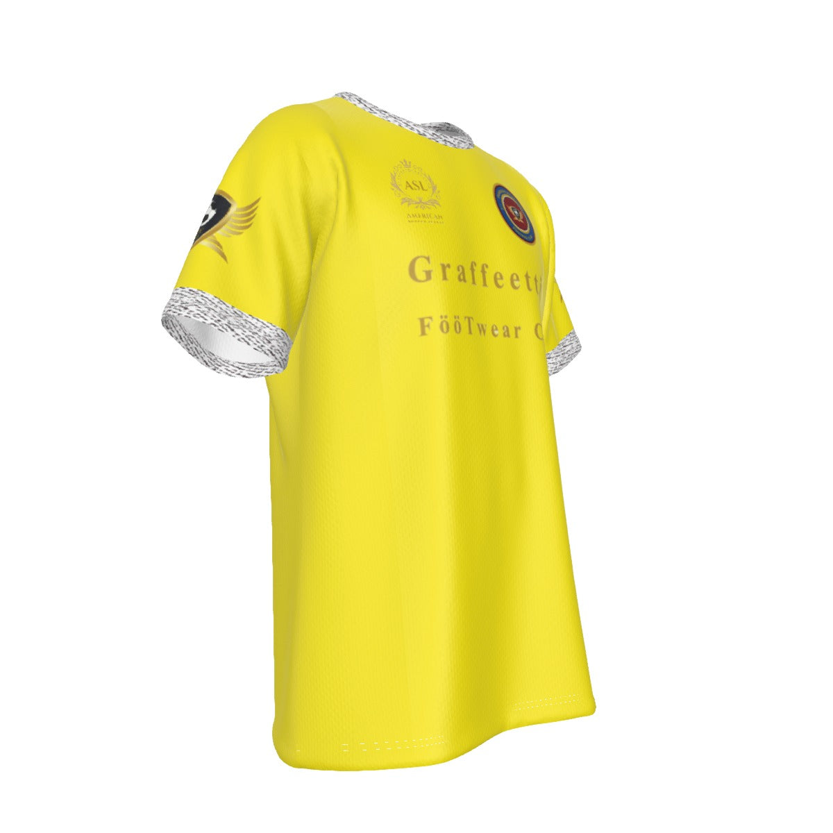 Men's T-shirt Microfiber, Activewear Sport Jersey, Guardian Seraphims FC, by Graffeetti Footwear Co.