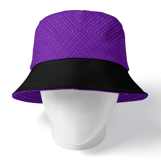 Bucket Hat, Double Sided Printing, Reversible Hats, by Graffeetti Footwear Co.