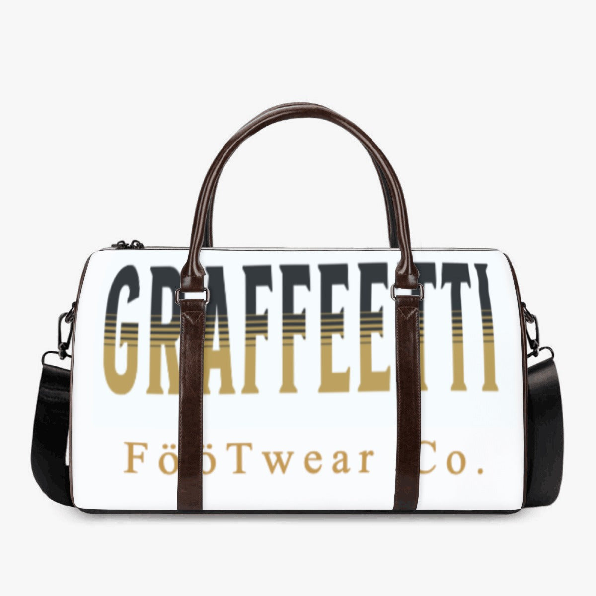 Duffle Bag, Satchel Bag for Guardian Seraphims by Graffeetti Footwear Co. in White