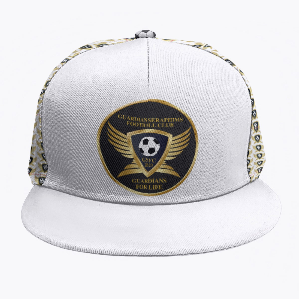 Baseball Cap, Golf Hat With Flat Brim, Guardian Seraphims by Graffeetti Footwear Co.