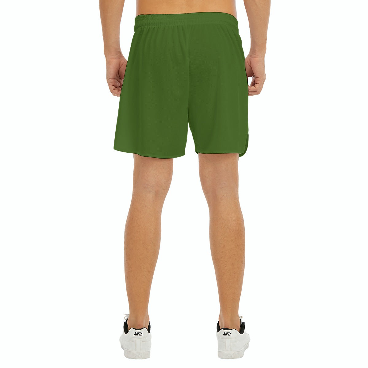 Running Shorts, Side Split, Men's Mesh Shorts, Guardian Seraphims FC, made by Graffeetti Footwear Co.