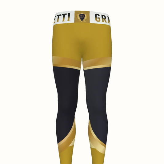 Men's leggings, Goalie Pants for Guardian Seraphims FC, made by Graffeetti Footwear Co.