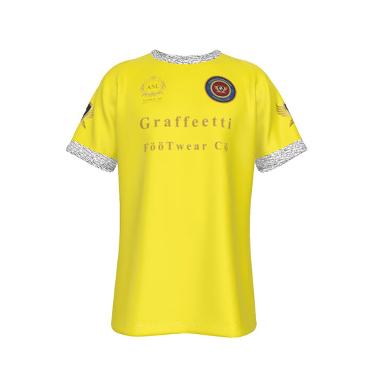 Men's T-shirt Microfiber, Activewear Sport Jersey, Guardian Seraphims FC, by Graffeetti Footwear Co.