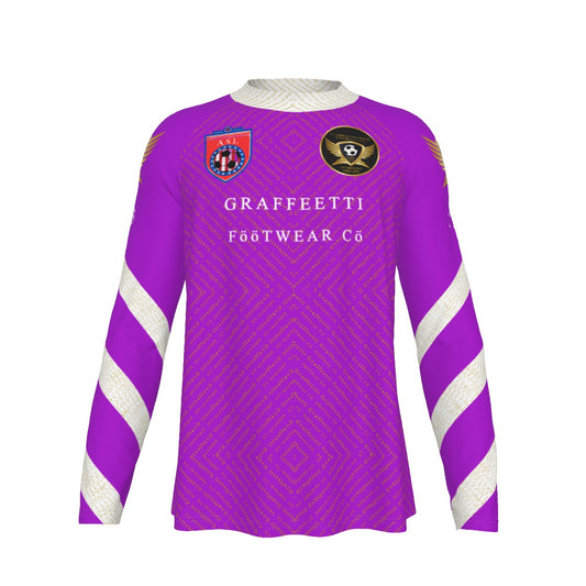 Long Sleeve Tight Surf Goalie Jersey, Guardian Seraphims by Graffeetti Footwear Co.