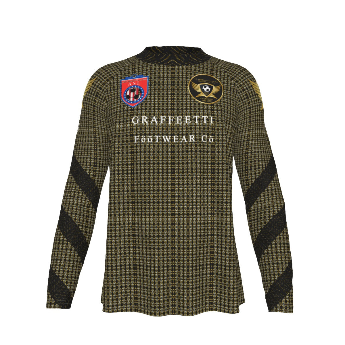 Long Sleeve Tight Surf Goalie Jersey, Guardian Seraphims FC by Graffeetti Footwear Co.