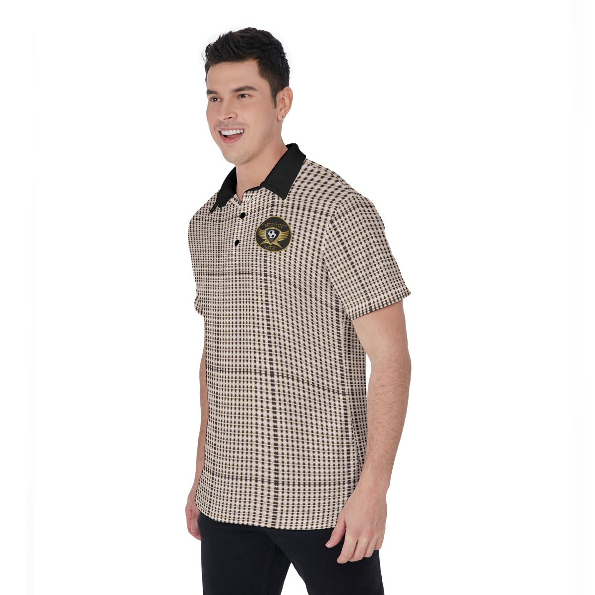 Men's Polo Shirt, Guardian Seraphims Team Shirt, Made by Graffeetti Footwear Co.