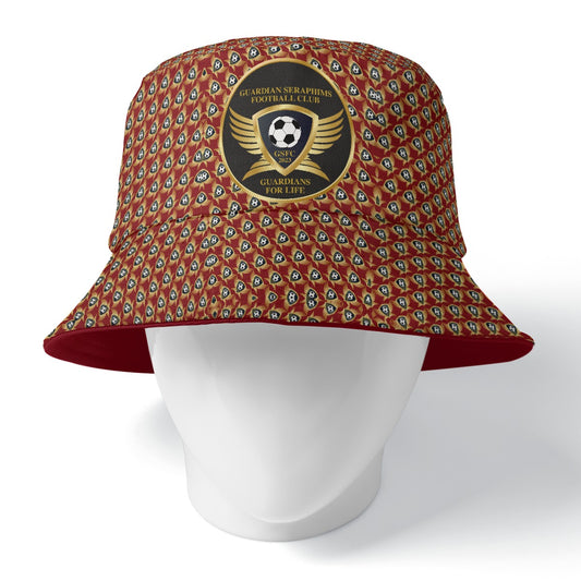 Bucket Hat, Double Sided Printing, Reversible Hats, Guardian Seraphims FC by Graffeetti Footwear Co.