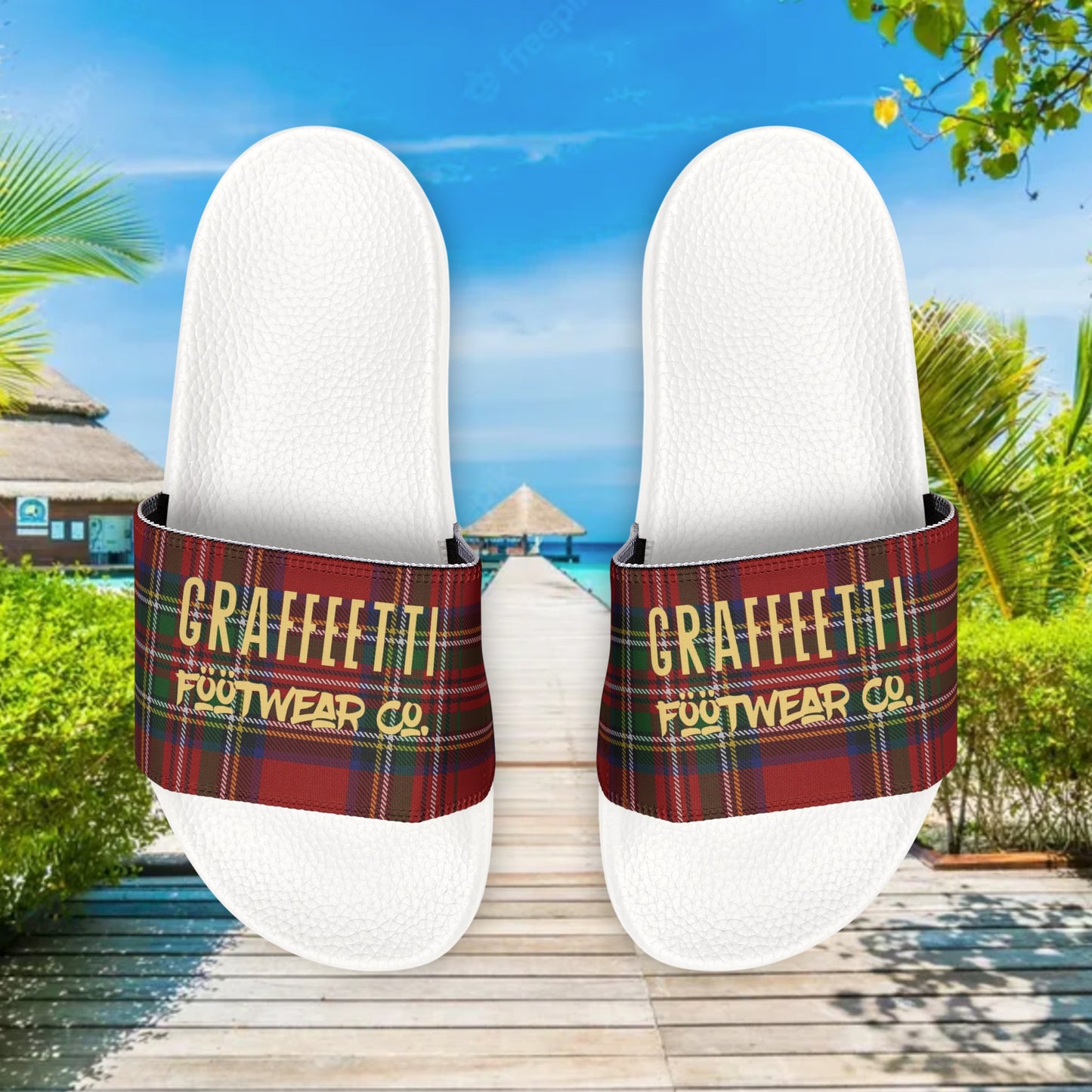 Unisex Flip Flop, Sandal Slides made by Graffeetti Footwear Co.