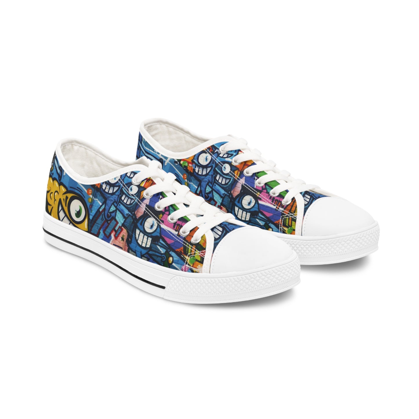 Converse Low Profile Unisex Sneaker by Graffeetti Footwear, Converse Profile Sneakers