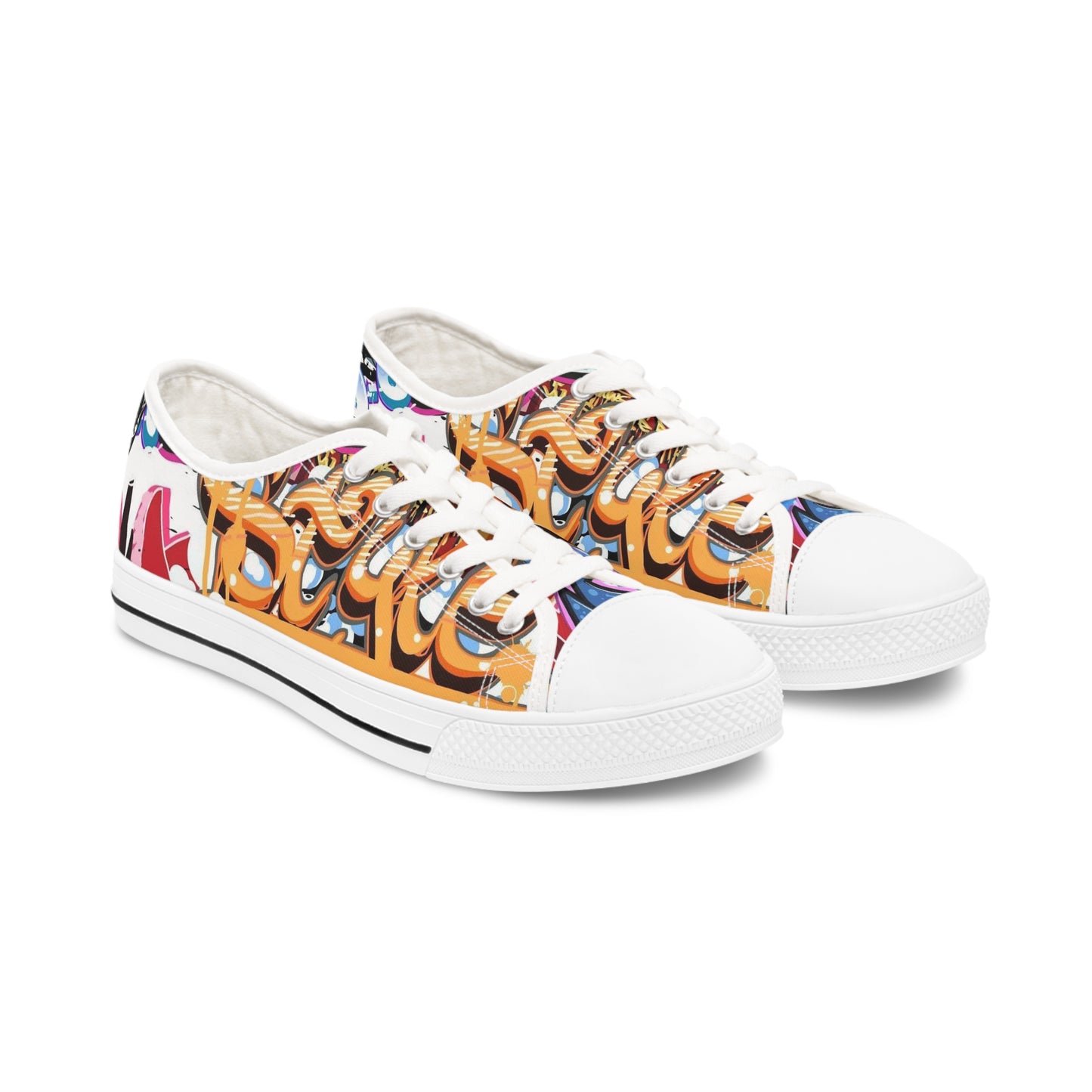 Converse Low Profile Unisex Sneaker by Graffeetti Footwear, Converse Profile Sneakers